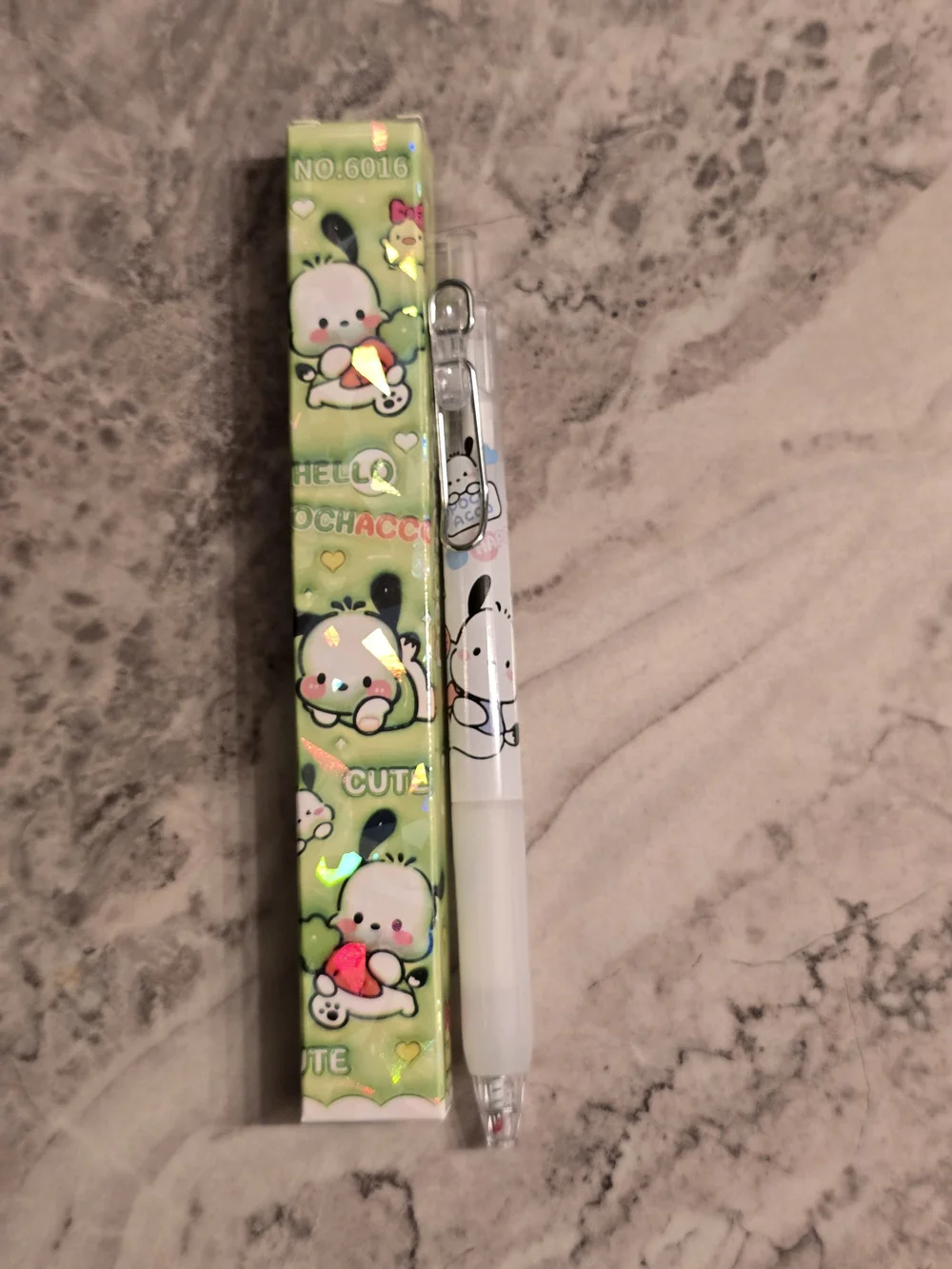 Pochacco Spiral Notepad & Matching Stationery Set
